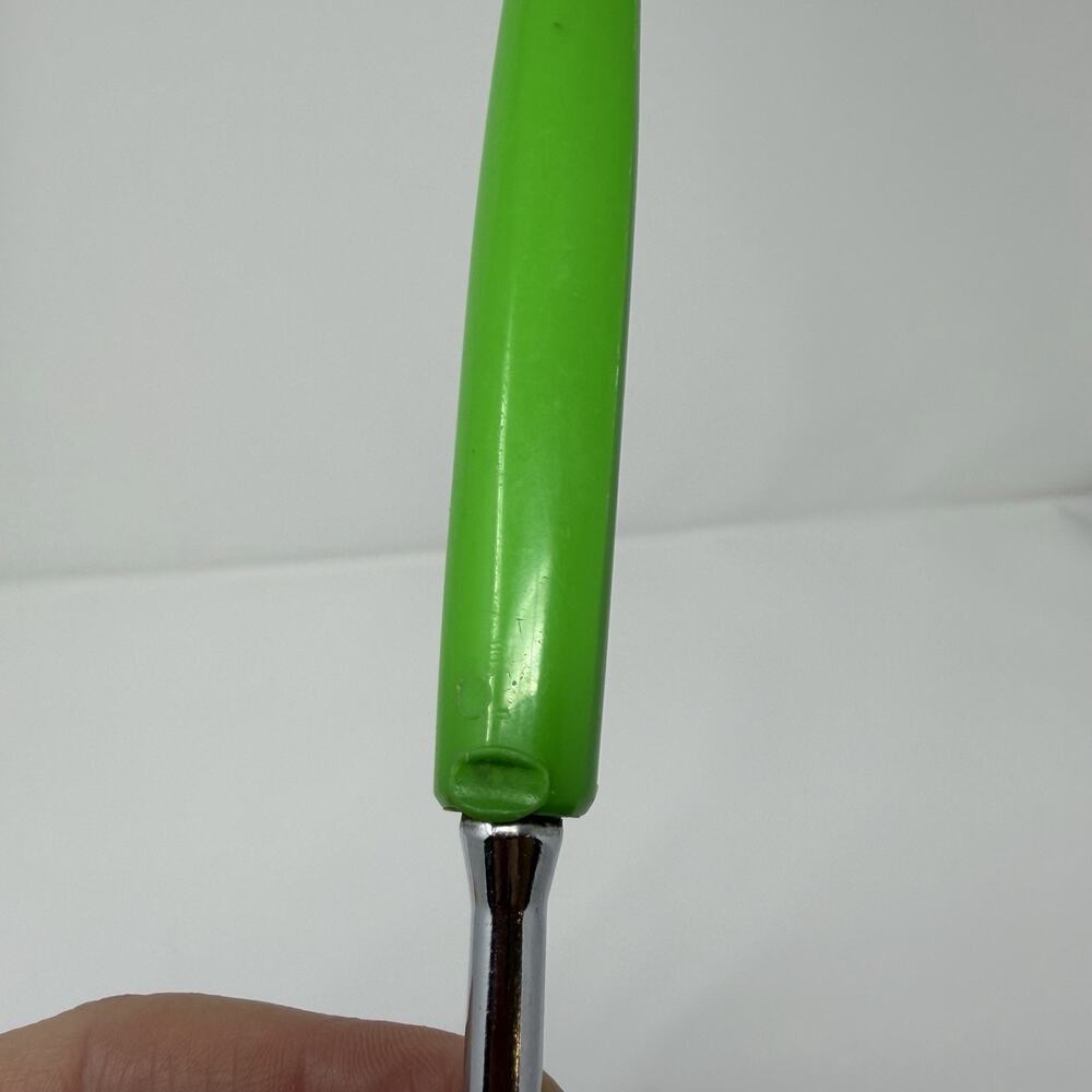 Ekco 13.5 in Stainless Slotted Spatula With Green Handle - Picture 6 of 8